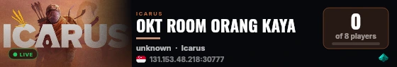 OKT ROOM ORANG KAYA live status badge