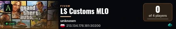 LS Customs MLO live status badge