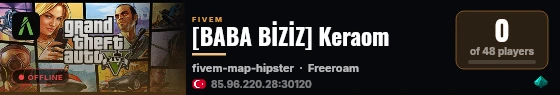 [BABA BİZİZ] Keraom live status badge