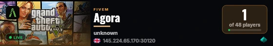 Agora live status badge