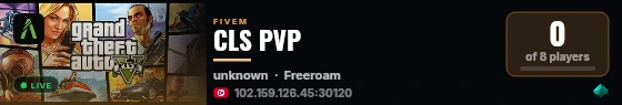 CLS PVP live status badge