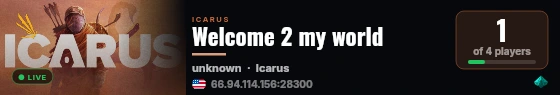 Welcome 2 my world live status badge