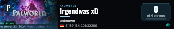 Irgendwas xD live status badge