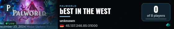 bEST IN THE WEST live status badge
