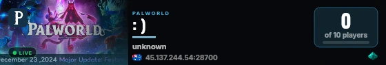 : ) live status badge