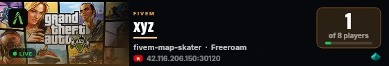 xyz live status badge