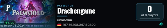 Drachengame live status badge