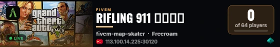 RIFLING 911 开发环境 live status badge