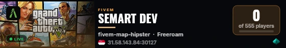 SEMART DEV live status badge