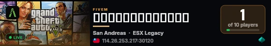 煙花松之境𝐑𝐎𝐋𝐄𝐏𝐋𝐀𝐘 live status badge