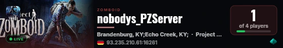 nobodys_PZServer live status badge