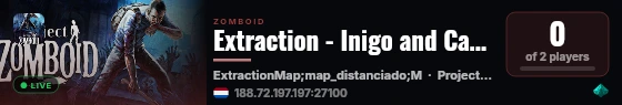 Extraction - Inigo and Camille live status badge