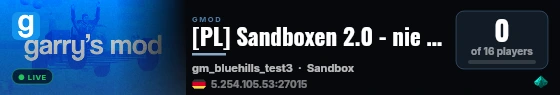 [PL] Sandboxen 2.0 - nie wiem co tu wpisac live status badge
