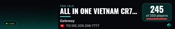 ALL IN ONE VIETNAM CR7 | Server VN 1 | Có Luật live status badge
