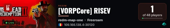 [VORPCore] RISEV live status badge