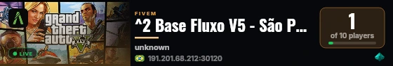^2 Base Fluxo V5 - São Paulo 👻 ^7 | ✅ Base Completa e Inovadora ✅ | 🎮 https://discord.gg/fluxoshop live status badge