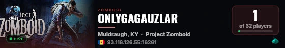 ONLYGAGAUZLAR live status badge