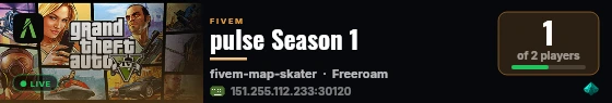 pulse Season 1 live status badge