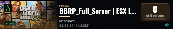 BBRP_Full_Server | ESX Legacy Server live status badge