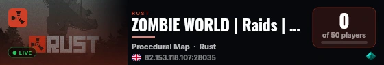 ZOMBIE WORLD | Raids | Skills | PVE live status badge