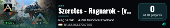 Szeretes - Ragnarok - (v361.7) live status badge
