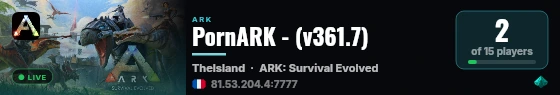 PornARK - (v361.7) live status badge