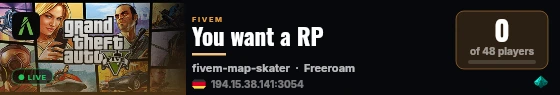 You want a RP live status badge