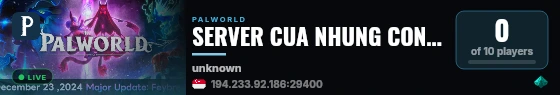 SERVER CUA NHUNG CON GA live status badge