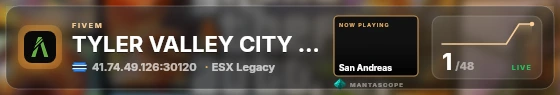 Glass badge preview
