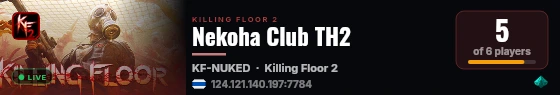 Nekoha Club TH2 live status badge