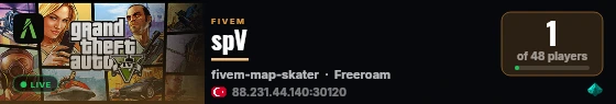 spV live status badge
