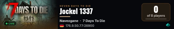 Jockel 1337 live status badge