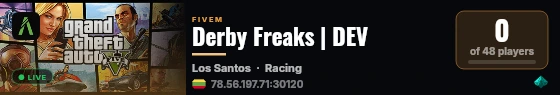 Derby Freaks | DEV live status badge