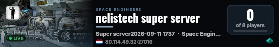 nelistech super server live status badge