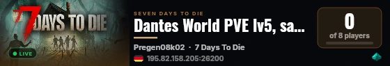 Dantes World PVE lv5, safehouse (many loot, Center secured(0w0s live status badge