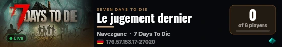 Le jugement dernier live status badge