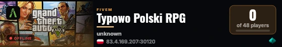 Typowo Polski RPG live status badge