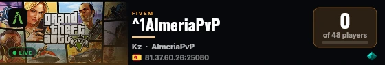 ^1AlmeriaPvP live status badge