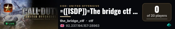 =([ISDP])=The bridge ctf 24/7 live status badge