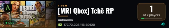 [MRI Qbox] Tchê RP live status badge