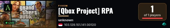 [Qbox Project] RPA live status badge