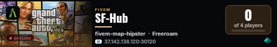 SF-Hub live status badge