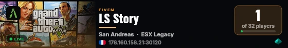 LS Story live status badge