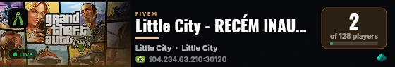 Little City - RECÉM INAUGURADA live status badge