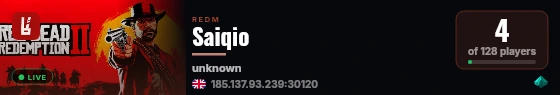 Saiqio live status badge