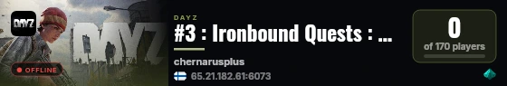 #3 : Ironbound Quests : Cars+ : Hardcore Mode #2 live status badge