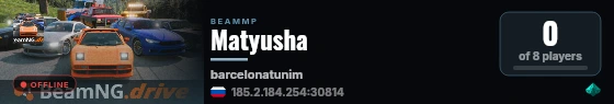 Matyusha live status badge