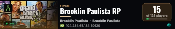 Brooklin Paulista RP live status badge