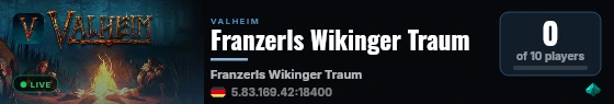 Franzerls Wikinger Traum live status badge