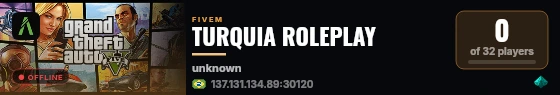 TURQUIA ROLEPLAY live status badge